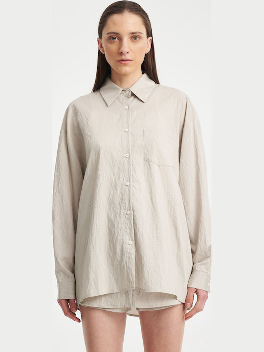 Eleh Women's Shirt Beige