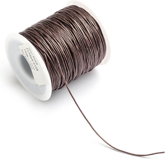 Kordóni Keromeno 1mm 100m T4006 Braune Dunkel