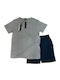Ogham Sommer Herrenpyjama Bluse