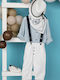 Bambolino Baptism Suit for Boy White