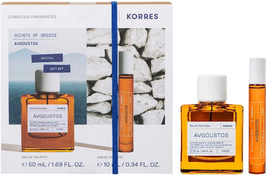 Promo Scents Of Greece Avgoustos Άρωμα Eau De Toilette 50ml & Eau De Toilette 10ml