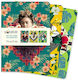 Flame Tree Set of 3 B6 Notebooks with White Pages (Miscellaneous Designs)