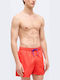 Men's Swimwear Shorts Poppy Red/clematis B