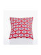 Nef-Nef Homeware Decorative Pillow Case Option in 100% Cotton Fuchsia 40x40cm
