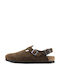 Birkenstock Tokio Кожени Сабо Кафяви