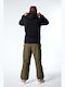 Herren Fleecejacke Schwarz Z0092M
