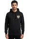 Men's Hooded Jacket Black 225KMHO-3012
