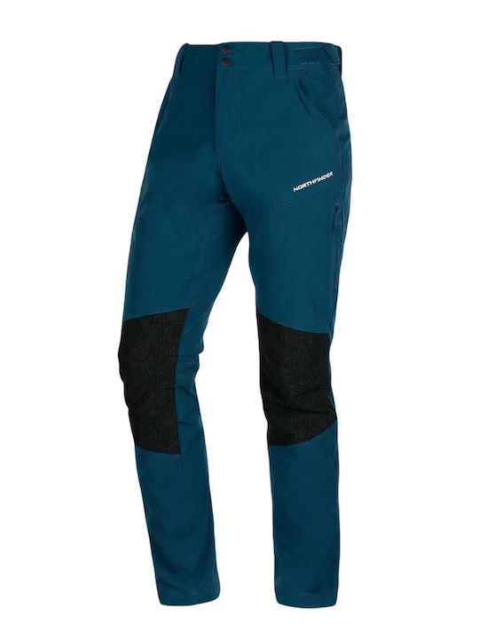 Northfinder Men's Long Hiking Trousers Blue