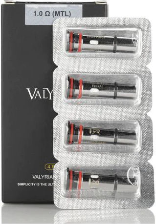 Uwell Valyrian E-Cigarette Coil 1ohm (MTL) 4 Pieces