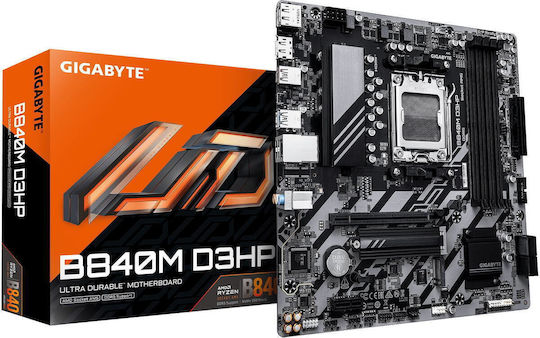 Gigabyte B840M D3HP Дънна Платка Micro ATX с AMD AM5 Сокет