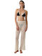 Minerva Women's Beach Pants in Beige Colour