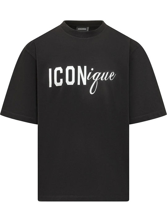 Dsquared2 T-shirt Μαύρο