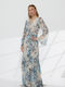 Summer Maxi Dress for Wedding / Christening Light Blue