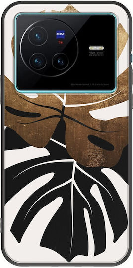 Husă Duet Monsteras Vivo X80 Neagră TPU Silicon