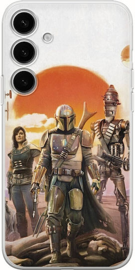 Mandalorian Samsung Galaxy A55 5g Flexible TPU Transparent Silicone Mobile Phone Case