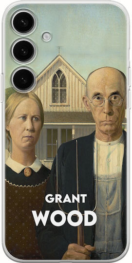 Grant Wood Samsung Galaxy A55 5g Flexible TPU Transparent Silicone Case