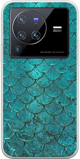 Husă Mermaid Skin Vivo X80 Pro Flexibilă TPU Silicon Transparent