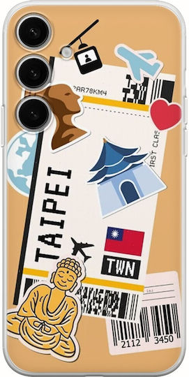 Θήκη Ticket To Taipei Samsung Galaxy A55 5g Flexible Tpu Διάφανη Σιλικόνη