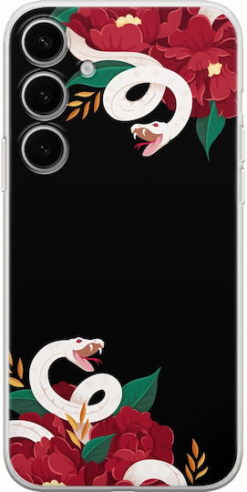 Frogs Handyhülle Double Snake Samsung Galaxy A55 5G Flexible TPU Transparente Silikon