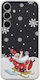 Frogs Handyhülle Happy Santa Samsung Galaxy A55 5G Flexible TPU Transparente Silikon
