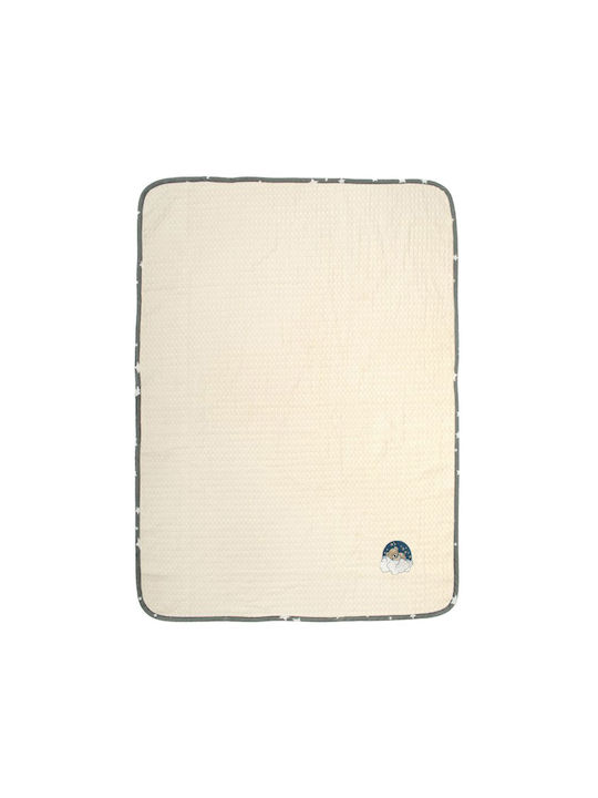 Dimcol Nursery Swaddling Blanket Cloudy Bear Wa...