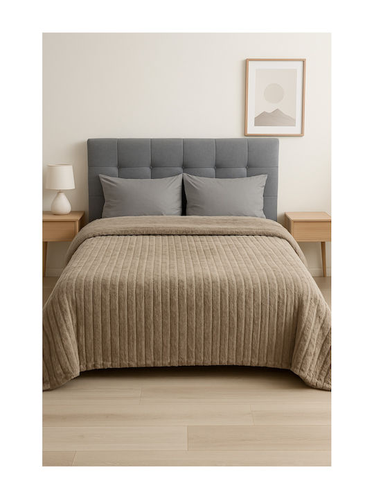 Κουβερτοπάπλωμα Υπέρδιπλο 220x240εκ. Puffy Ribs...