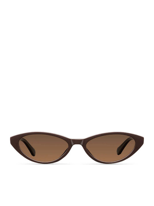 Meller Oza Unisex Sunglasses with Brown Frame a...