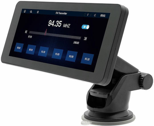 DeTech 6.86 Zoll Touchscreen Multimedia für Dashboard Auto mit Apple CarPlay Android Auto Bluetooth GPS