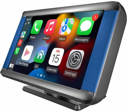 Ecran Tactil 7" Multimedia Pentru Tabloul De Bord Auto Cu Apple CarPlay Android Auto Bluetooth GPS