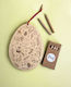Hanging Wooden Easter Egg Happy Easter