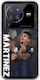 Husă Football Stars Lautaro Martinez Vivo X80 Pro TPU Flexibil Silicon Transparent