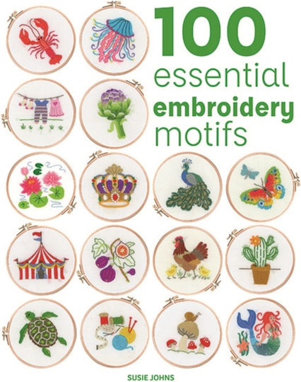 100 Essential Embroidery Motifs - Gmc Publications - Paperback / Softback