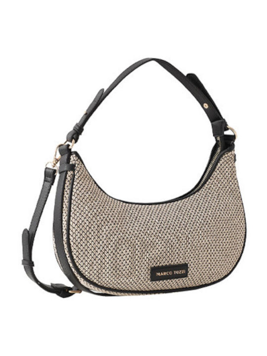 Damen-Hobo-Tasche Schwarz