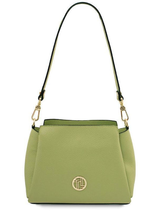 Tuscany Leather Leather Women's Shoulder Bag Green