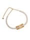 Elisabetta Franchi Colier Placat Cu Aur