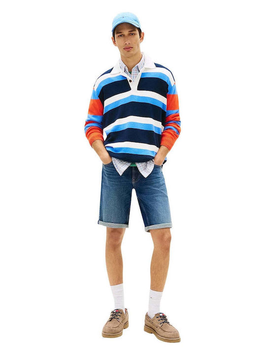 Tommy Hilfiger Ανδρική Βερμούδα Τζιν Μπλε