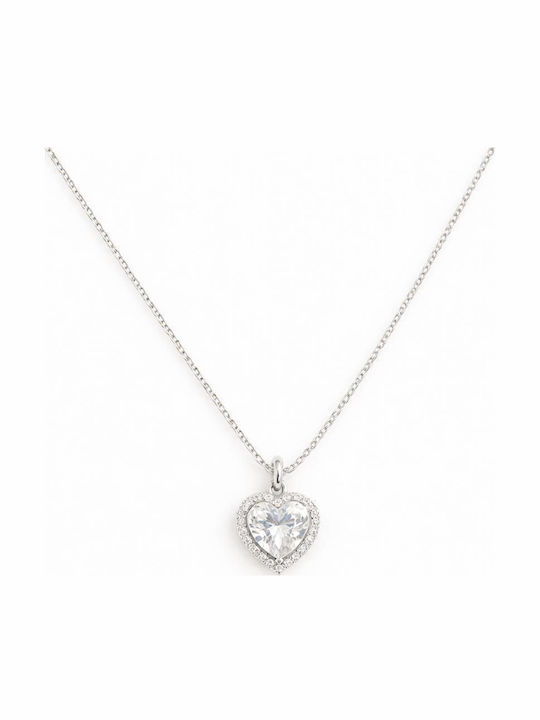 Ulysses Silber Halskette aus Silber 925 mit Zirkon