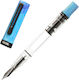 Twsbi Eco Cosmo Син с Писалка Onyx Писалка F Fine