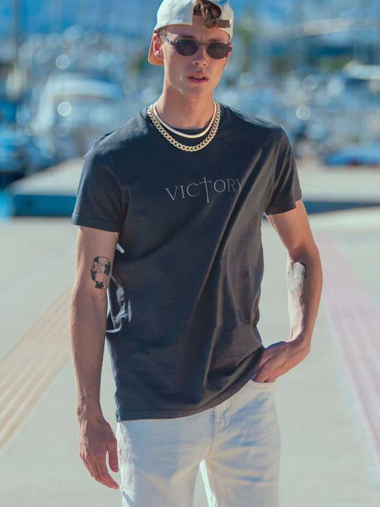 T-shirt Γκρι Σκούρο
