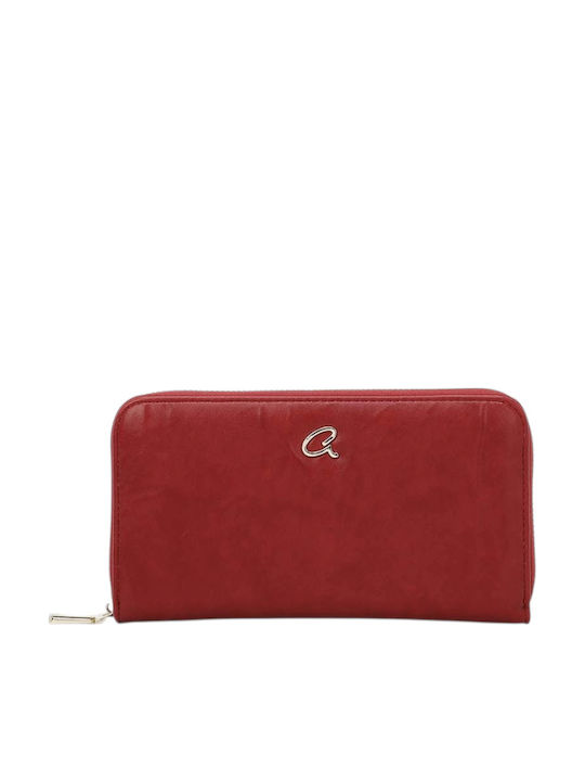 Axel Large Women's Wallet Red