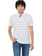 Acorn Polo Short Sleeve White Blouse