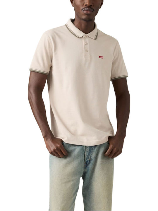 Levi's Polo Μπλούζα Κοντομάνικη Μπεζ