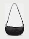 Leather Women's Crossbody Bag Black