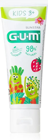 GUM Kinderzahnpasta mit Geschmack Erdbeere 50ml