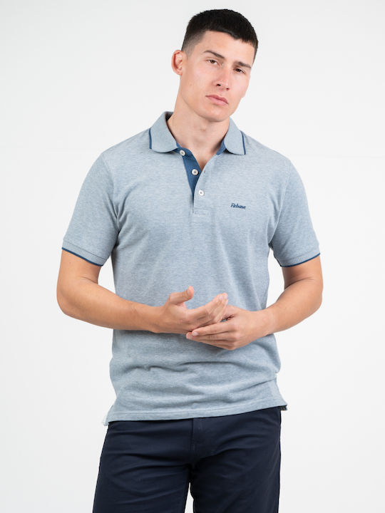 Rebase Polo T-shirt Raf Melange RPS-3064
