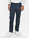 Men's Trousers Elastic Regular Fit Navy