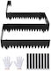 Vivatechnix Garden Hedge in Gray Colour 6 Pieces
