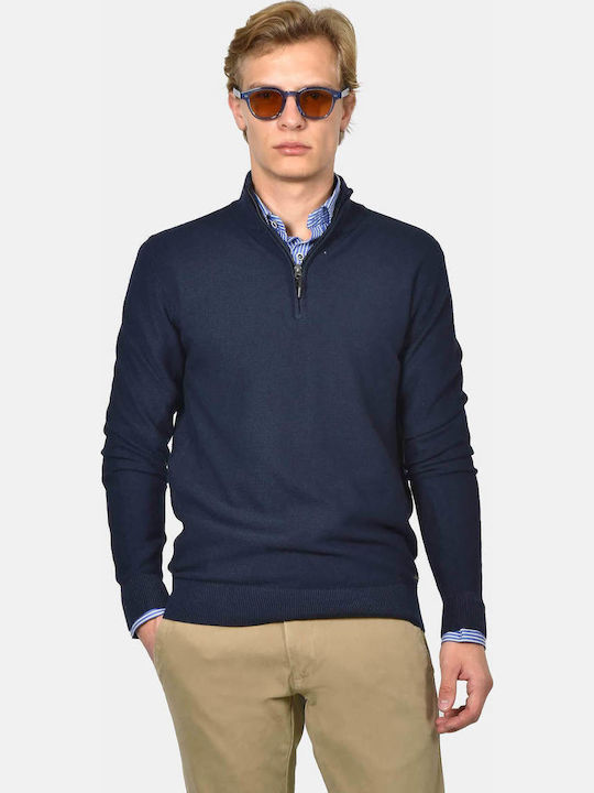 Berto Lucci Navy Sweater