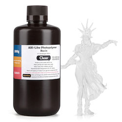 Elegoo Resin για 3D Printer Διάφανο Elegoo Resin για 3D Printer Διάφανο