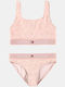 Tommy Hilfiger Σετ Παιδικά Μπουστάκια Pink